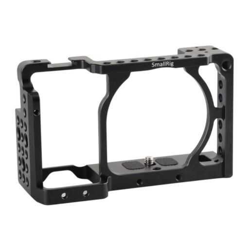 SmallRig Camera Cage only for Sony A6000 A6300 ILCE-6000 ILCE-6300 NEX7, A6000 Cage with 1/4" 3/8" Mounting Points and Built-in Cold Shoe - 1661