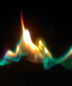 Mystical Fire Flame Colorant Vibrant Long-Lasting Pulsating Flame Color Changer for Indoor or Outdoor Use 0.882 oz Packets 24- Count Box by Mystical Fire 24 6184YNKLnVL