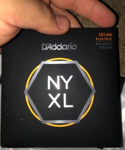D'Addario NYXL1046 Nickel Wound Electric Guitar Strings, Regular Light, 10-46 1-Pack 28 6184v8Lf1YL