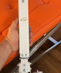 WALI Universal Projector Mount, Projector Ceiling Mount with 25.6'' Extendable Arms, Projector Mounting for Ceiling Adjustable Height Holds up to 44 lbs Projector Holder/Hanger (PM-001-W), White 33 6185F2k7WlL