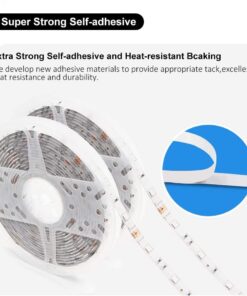 DAYBETTER Led Strip Lights Waterproof, 32.8ft(2 Rolls of 16.4ft) LED Tape Lights Color Changing 300 LEDs Light Strips Kit with 44 Keys Ir Remote Controller and 12v Power Supply for Indoor Outdoor Use 37 6185YGhYh4L