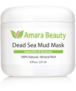 Dead Sea Mud Mask for Face & Body - Pure Mud with No Fillers Detoxifies & Restores Healthy Skin - 8 oz. 19 6187KVSaU5L 1