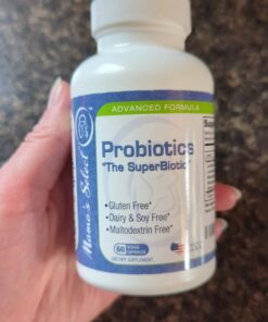 Mama’s Select Probiotics for Women Digestive Health, 9 Live Strains, Including Lactobacillus acidophilus, Adult Pre and Postpartum Gut Health Support, Weight Management, 10 Billion CFUs, 60 Capsules 32 6188p7Y3yuL