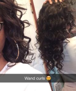 REMINGTON Pro Pearl Ceramic Conical Curling Wand, Digital Controls + 10 Heat Settings, Black/Pink, CI95AC4 1/2 - 1 Inch Black/Pink Tapered 51 6189sIihAAL