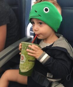 CozyPhones Over The Ear Headband Headphones - Kids Headphones Volume Limited with Thin Speakers & Super Soft Fleece Headband - Green Frog 38 618AIe0T70L 3