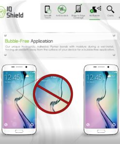 IQShield Screen Protector Compatible with Galaxy S7 (2-Pack) LiquidSkin Anti-Bubble Clear TPU Film 28 618Bh8UN6L 5