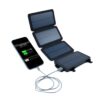 Survival Frog QuadraPro Solar Charger Power Bank - 5.5W 4-Panel Portable Wireless Phone Charger - Compatible with iPhone, Android, 2 USB Port, Flashlight, Magnetic Case, Hanging Loops - Battery Backup 48 618EHdiyfxL
