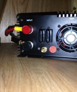 GoWISE Power 600W Pure Sine Wave Inverter 12V DC to 115V AC with 2 AC Outlets + 1 5V USB Port and 2 Clamp Cables (1200W Peak) PS1001 30 618EtrKtZzL