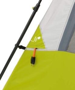 CORE 12 Person Instant Cabin Tent | 3 Room Huge Tent for Family with Storage Pockets for Camping Accessories | Portable Large Pop Up Tent for 2 Minute Camp Setup Green 29 618GL9rzgiL