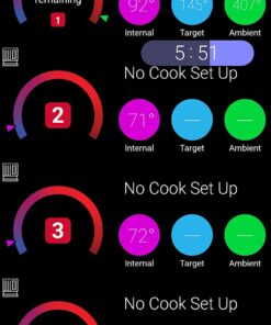 MEATER Block: 4-Probe Premium WiFi Smart Meat Thermometer | for BBQ, Oven, Grill, Kitchen, Smoker, Rotisserie | iOS & Android App | Apple Watch, Alexa Compatible | Dishwasher Safe 37 618GuBfBWcL