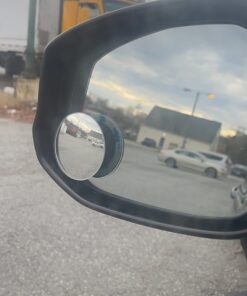 Ampper Blind Spot Mirror, 2" Round HD Glass Frameless Convex Rear View Mirror, Pack of 2 38 618H3bT4WsL