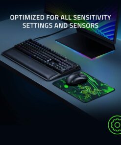 Alternative view of Razer Goliathus Speed (Small) Gaming Mousepad: Smooth Gaming Mat - Anti-Slip Rubber Base - Portable Cloth Design - Anti-Fraying Stitched Frame Classic Small