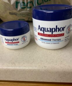 Aquaphor Healing Ointment, Advanced Therapy Skin Protectant, Dry Skin Body Moisturizer, Multi-Purpose Healing Ointment, For Dry, Cracked Skin & Minor Cuts & Burns, 14 Oz Jar Unscented 46 618HcsWo63L 1
