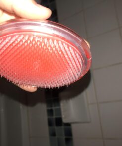 Dylonic Exfoliating Brush Razor Bumps and Ingrown Hair Treatment for Bikini Area - Eliminate Shaving Irritation for Face, Armpit, Legs, Neck, Bikini Line - Silky Smooth Skin Solution for Men and Women 1pk Orange 40 618JD9Z3nEL