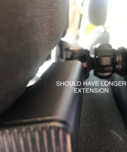 LISEN Tablet iPad Holder for Car Mount Headrest iPad Car Holder Back Seat Travel Accessories Car Tablet Holder Mount Road Trip Essentials for Kids Adults Fits All 4.7-12.9" Devices & Headrest Rod BLACK-FITS 1.77"-8.2" HEADREST ROD 59 618JHcKiWYL