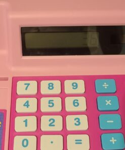 Learning Resources Pretend & Play Calculator Cash Register Pink - 73 Pieces, Ages 3+, Cash Register for Kids, Play Money for Kids, Toddlers Toys, Toy Register 32 618KVOmJHCL