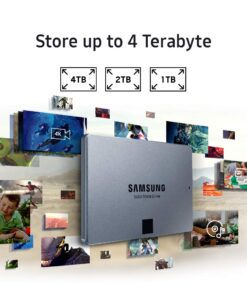 Samsung 860 QVO 2TB 2.5 Inch SATA III Internal SSD (MZ-76Q2T0B/AM), Gray Single 28 618KVrrQZOL