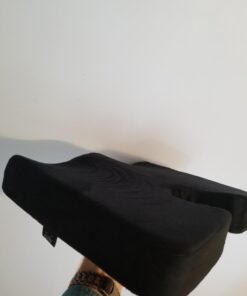 Kieba Coccyx Seat Cushion, Cool Gel Memory Foam Large Orthopedic Tailbone Pillow for Sciatica, Back, and Tailbone Pain (Black) Black 32 618NeTjN1gL