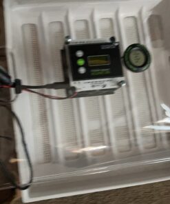 IncuView™ 3 Pro All-in-One Automatic Egg Incubator w Built-in Egg Turner, Incubator Warehouse, Countdown Hatch Timer, Auto-Off Egg Turner, Universal Egg Turner, Quail - Goose, 2022 40 618PdNqJFvL