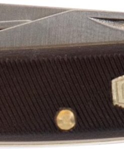 Old Timer 44OT Workmate Traditional Folding Pocket Knife with 4 High Carbon Stainless Steel Blades, Sawcut Handle, and Convenient Size for EDC, Whittling, Camping, Hunting, General Use, and Outdoors , Brown 9 618PqVEhGaL