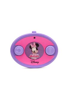 Disney Junior Minnie Mouse Roadster RC Car with Polka Dots, 27 MHz, Pink with White Polka Dots, Standard (97161) 20 618RAs6JTFL