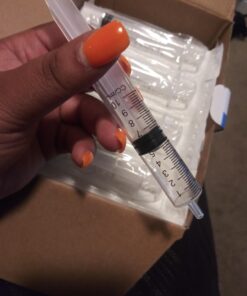 Care Touch 10ml Syringe with Luer Slip Tip - 100 Sterile Syringes – No Needle Great for Dispensing Oral Medicine and Home Care 10mL - 100 Count 39 618TICmclPL