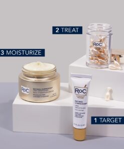 RoC Retinol Correxion Under Eye Cream for Dark Circles & Puffiness, Daily Wrinkle Cream, Anti Aging Line Smoothing Skin Care Treatment 0.5 oz (Packaging May Vary) 0.5 Fl Oz (Pack of 1) 28 618V7Wa1giL