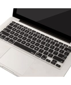 MOSISO Silicone Keyboard Cover Compatible with MacBook Air 13 inch A1466 A1369 2010-2017&Compatible with MacBook Pro 13/15 inch (with/Without Retina Display, 2015 or Older Version), Black 28 618VR00KOnS