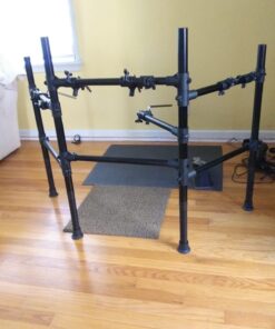 Alesis Nitro Mesh Kit - Electronic Drum Set with Quiet Mesh Pads, USB MIDI, Kick Pedal and Rubber Kick Drum, 40 Kits, 385 Sounds, Drum Lessons 1st Generation 68 618VgTHfqlL