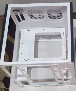 Thermaltake Core V1 SPCC Mini ITX Cube Gaming Computer Case Chassis, Interchangeable Side Panels, Black Edition, CA-1B8-00S1WN-00 133 618WV8Rm7nL