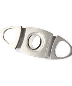 Alaska Bear® Cigar Cutter Stainless Steel Guillotine Double Cut Blade in Black Gift Pouch 28 618XAPoLE0L