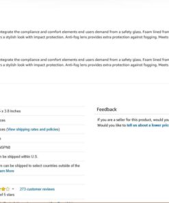 Radians XT1-11 Extremis Full Black Frame Safety Glasses with Clear Anti-Fog Lens 30 618YZHa18xL