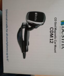 Bestrix Magnetic Phone Car Mount |Universal Magnetic Car Cell Phone Holder | Magnet Car Phone Holder Compatible w/iPhone 12 11 Pro/11 Pro Max/XS/XR/X/8/7,Galaxy S10/S10+/S9/S9 Note & More (CD Slot) CD Slot 46 618ZbmjIiL