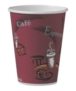 Solo OF12BI-0041 12 oz Bistro SSP Paper Hot Cup (Case of 300) 300 Count (Pack of 1) 5 618aU7J4 7L