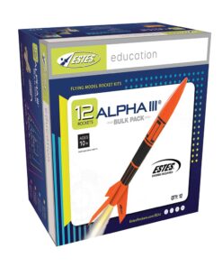 Alternative view of Estes-1751 Alpha III Rocket Bulk Pack (Pack of 12), 12.3 in. (31.1 cm)