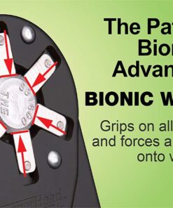 Loggerhead 6 Inch Alloy Steel Adjustable Wrench with Bionic Grip Technology 11 618awpE3GsL