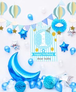 8 Pcs Large Size Hot Air Balloon 3D Paper Garland Hanging Decorations for Wedding Baby Shower Birthday Party Decorations by AZOWA Pink Blue 7.5in (Pack of 8) 23 618dAAL1i9L