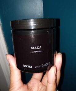 Toniiq 10,000mg 20x Concentrated Extract - Single Origin Wildcrafted Maca Root Capsules - Ultra High Strength - Highly Purified Peruvian Maca Root Powder - Black, Red and Yellow Maca Complex 38 618hI5X2FML