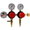 Taprite T752HP Two Product Dual Pressure Kegerator CO2 Regulator Red Bonnet 17 618iMFV00wL