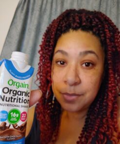 Orgain Organic Nutritional Vegan Protein Shake, Creamy Chocolate Fudge - 16g Plant Based Protein, Meal Replacement, 21 Vitamins & Minerals, Gluten & Soy Free, 11 Fl Oz (Pack of 12) Pack of 12 30 618jiDb teL