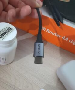 UGREEN USB C Charger Cable, 60W 2-Pack USB C Cable Nylon Braided for iPhone 15, Samsung Galaxy S23, Google Pixel 7, MacBook Air/Pro, Dell XPS, iPad Pro/Mini/Air, Switch, Steam Deck 3.3FT 36 618kdN e BL