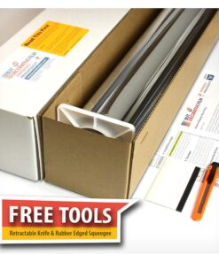 Buydecorativefilm BDF S05 Heat Control Daytime Privacy One Way Mirror Window Film Silver 5 (36in X 12ft) 36in X 12ft 27 618n5mCc2fL