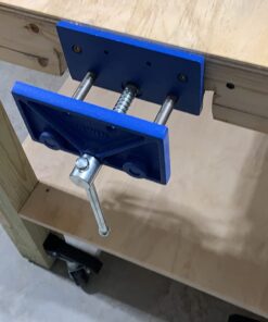 IRWIN Woodworking Vise, 6-1/2-Inch (226361) Silver/Blue 67 618niVKPk7L