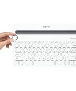 Alternative view of Logitech Bluetooth Multi-Device Keyboard K480 – White – for Windows and Mac Computers, Android and iOS Tablets and Smartphones