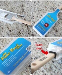 The Paint Brush Cover (3 Pack). Professional Painting Brush Holder/Case. Holds 1" to 3" Brushes 11 618oCEynS1L