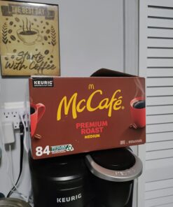 McCafe Premium Roast, Single-Serve Keurig K-Cup Pods, Medium Roast Coffee Pods Pods, 84 Count 84 Count (Pack of 1) 58 618pzuShzqL