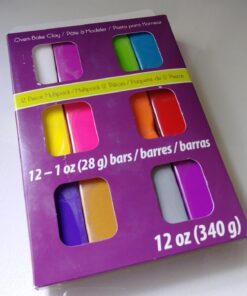 Sculpey III 12 Bright Colors of Polymer Oven-Bake Clay, Non Toxic 12 oz., great for modeling, sculpting, holiday, DIY & school projects.Great for kids & beginners! 25 618qOA9tlZL