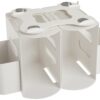 Prince Lionheart 2-in-1 Diaper Depot Trash Can, White, 13"L x 10"W x 10"H 14 618qmOXGsMS