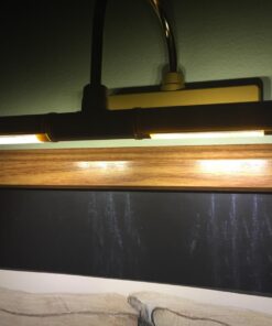 Rite Lite LPL602G battery operated Super Bright LED Picture Light Gold, Medium 24 618rcp IDLL