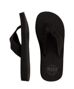 Reef Women's Sandy Flip-Flop 8 Black/Black 27 618s0efLCrL